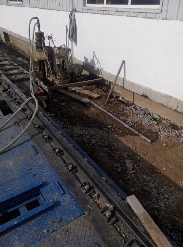 通山注浆治理铁路高路基沉陷病害